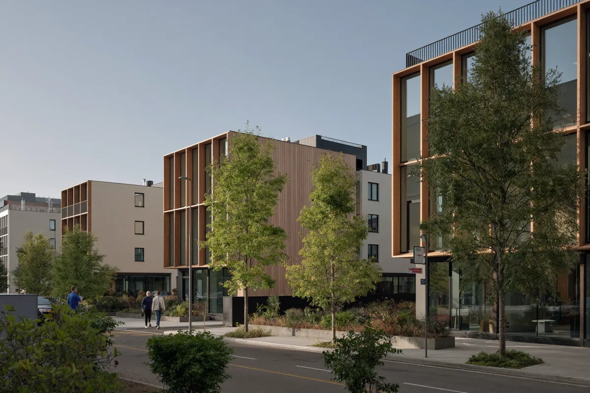 Éco-quartier récent à Cergy